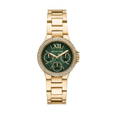 Micheal kors Mini Camille Pave Gold-Tone Watch