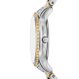 Mini Sage Pave Two-Tone Watch MK4910