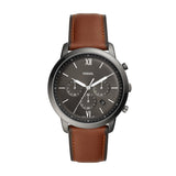 Neutra Chronograph Amber Leather Watch FS5512