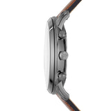 Neutra Chronograph Amber Leather Watch