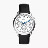 Neutra Chronograph Black Leather
