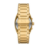 Oliver Gold Tone Quartz Armani Exchange AX2822