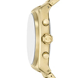 Oliver Gold Tone Quartz Armani Exchange AX2822