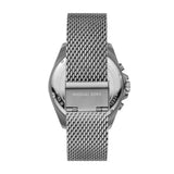 Oversized Brecken Gunmetal Mesh Watch