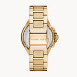 Oversized Camille Chronograph Gold Tone Watch MK7270