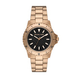 Oversized Everest Beige Gold-Tone Watch
