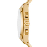Oversized Lennox Gold-Tone Watch MK9120