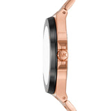Oversized Lennox Rose Gold-Tone Watch