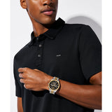 Oversized Lexington Gold-Silver Tone MK9207