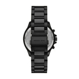 Oversized Sage Black-Tone Watch MK9193