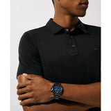 Oversized Sage Black-Tone Watch MK9193