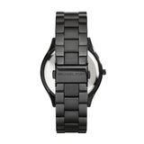 Oversized Slim Runway Black-Tone Watch