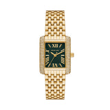 Petite Emery Pave Gold-Tone Watch MK4742