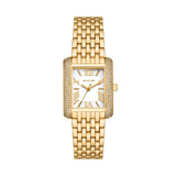 Petite Emery Pave Gold-Tone Watch
