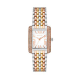 Petite Emery Pave Tri-Tone Watch