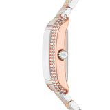 Petite Emery Pave Tri-Tone Watch