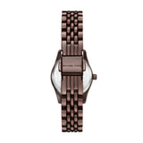 Petite Lexington Pave Espresso-Tone Watch MK4844