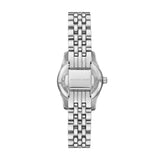 Petite Lexington Pave Silver-Tone Watch MK4843