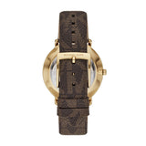 Pyper Logo and Gold-Tone Watch