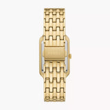 Raquel Three-Hand Date Gold-Tone Stainless Steel