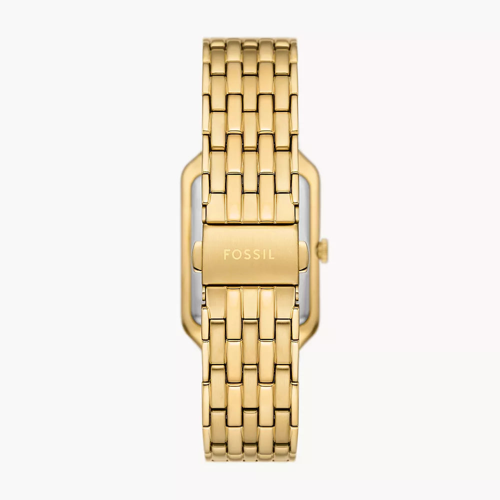 Raquel Three-Hand Date Gold-Tone Watch ES5341