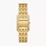 Raquel Three-Hand Date Gold-Tone Watch ES5341