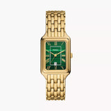 Raquel Three-Hand Date Gold-Tone Watch