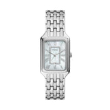 Raquel Three-Hand Date Stainless Steel Watch ES5306