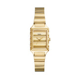Raquel Three-Hand Gold-Tone Stainless Steel Watch