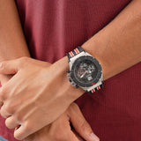 Red White & Black Biobased Watch
