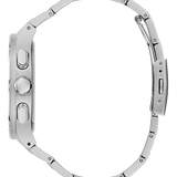 SILVER TONE CASE SILVER TONE STAINLESS STEEL WATCH