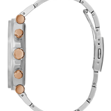 SILVER TONE CASE SILVER TONE STAINLESS STEEL WATCH