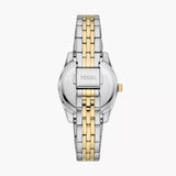 Scarlette Three-Hand Date Two-Tone Stainless Steel Watch and Bracelet Box Set