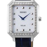 Seiko Solar Swarovski Crystal Watch