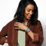 Silver / Dusty Blue / DK Forest Sentry Leather