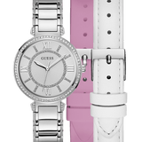 Silver Tone Case Silver Tone Stainless Steel Watch-1