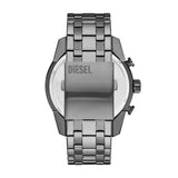 Split Chronograph Gunmetal Stainless Steel Watch
