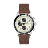 Sport Tourer Chronograph Brown Leather Watch FS6042
