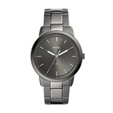 The Minimalist Three-Hand Smoke Stainless Steel Watch