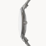 The Minimalist Three-Hand Smoke Stainless Steel Watch FS5459