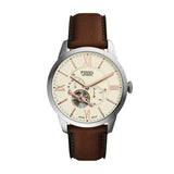 Townsman Automatic Brown Leather Watch