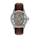 Townsman Automatic Brown Leather Watch ME3270