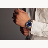 "TSUYOSA" Collection Blue Dial NJ0150-56L