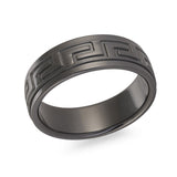 Greek Titanium Ring 8mm