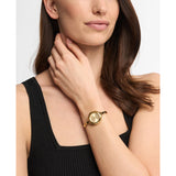 Izzy Three-Hand Gold-Tone Stainless Steel Watch MK4929