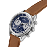 Two-Tone Multifunction Suede Watch Dawson GW0972G1