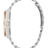 Two-Tone and Blue Analog Watch GW0977G5