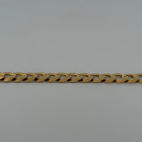 14K Yellow Gold Curb Bracelet