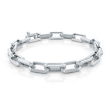 6.5mm Rectangular Link Bracelet