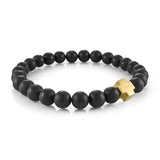 Cross Bead Bracelet 8mm